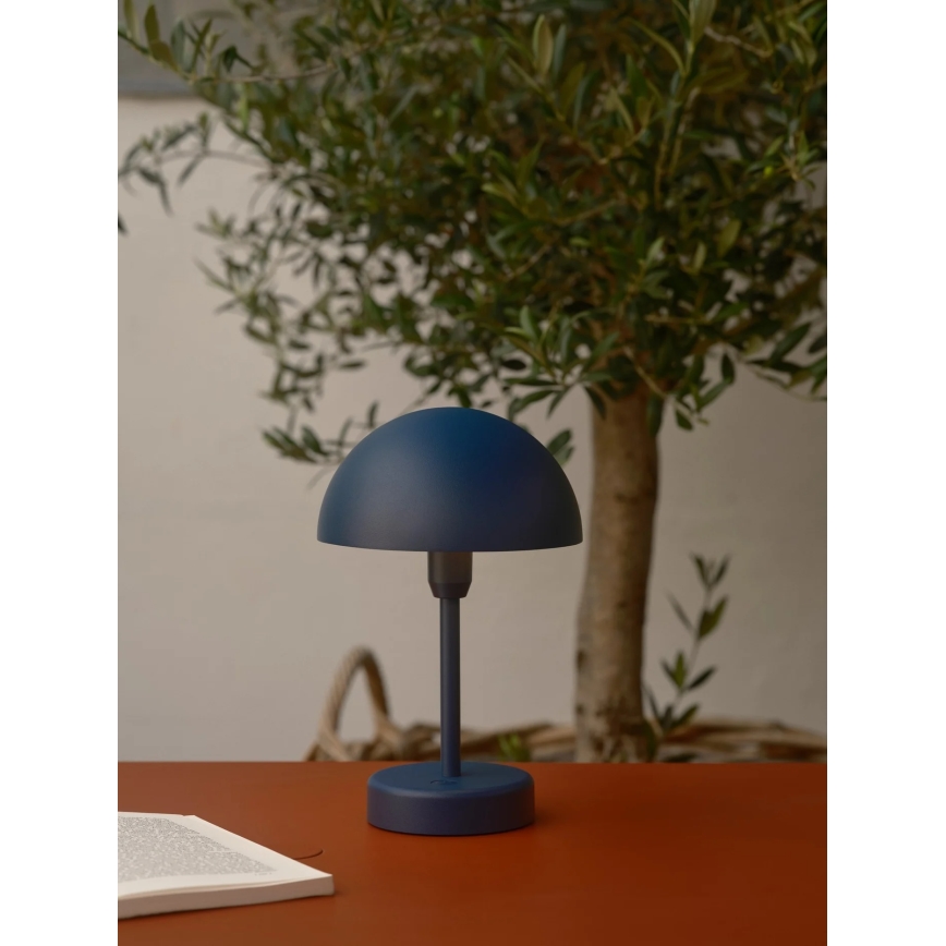 Nordlux - ELLEN LED Dimmable Rechargeable Touch Outdoor Table Lamp LED/2,8W/3,7V IP44 Blue