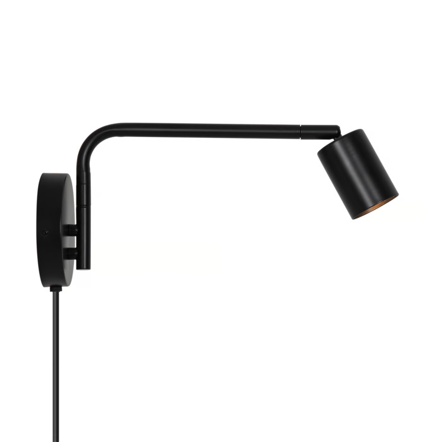 Nordlux - EXPLORE Wall Spotlight 1xGU10/5W/230V Black