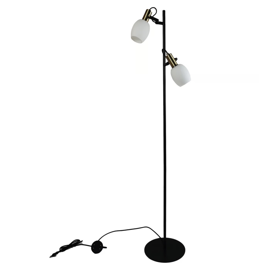 Nordlux - Floor lamp ARILD 2xE14/40W/230V black