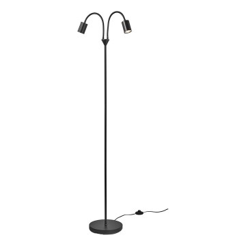 Nordlux - Floor lamp EXPLORE 2xGU10/7W/230V black