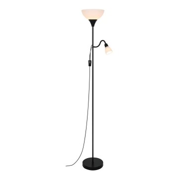 Nordlux - Floor lamp LAURIA 1xE27/40W/230V + 1xE14/15W