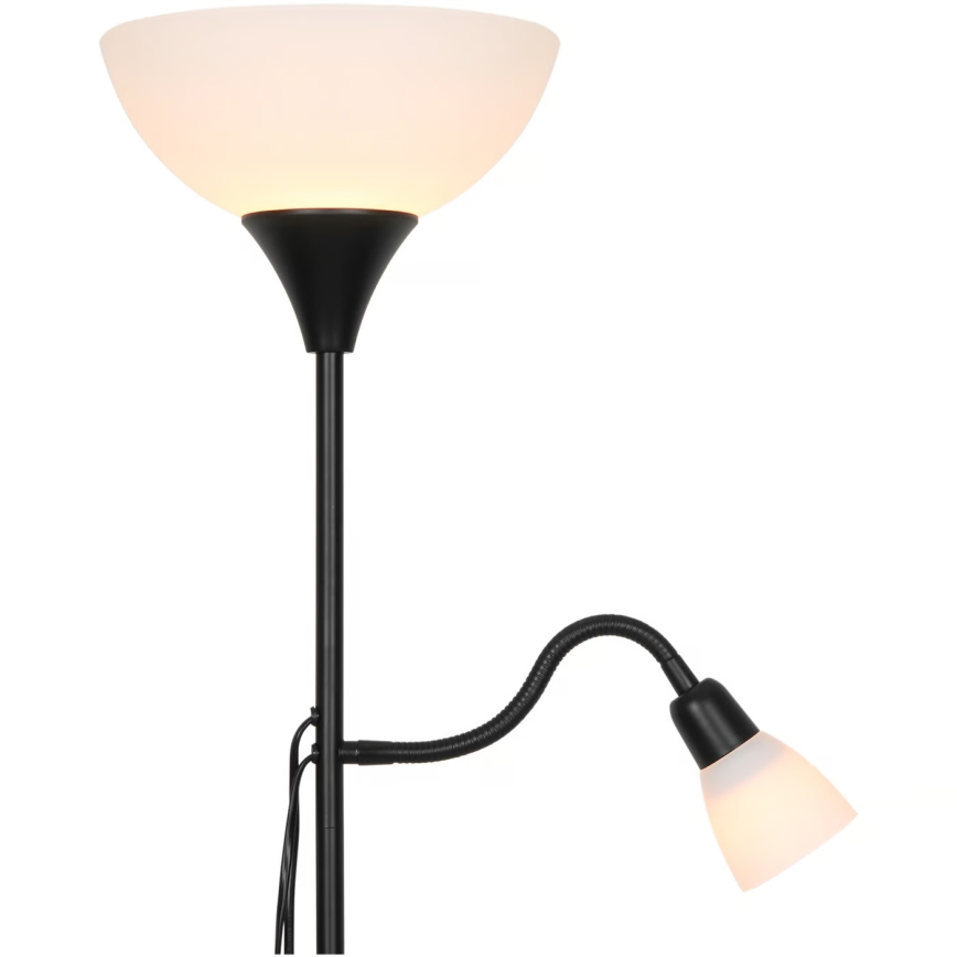 Nordlux - Floor lamp LAURIA 1xE27/40W/230V + 1xE14/15W