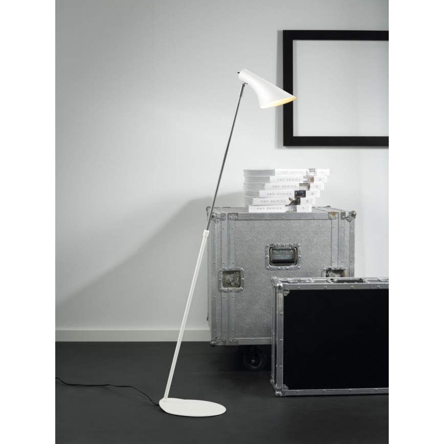 Nordlux - Floor lamp VANILA 1xE14/40W/230V white