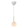 Nordlux - FRANCA cable-suspended pendant light, 1x E14/40W/230V, white