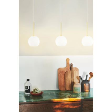 Nordlux - FRANCA cable-suspended pendant light, 1x E14/40W/230V, white