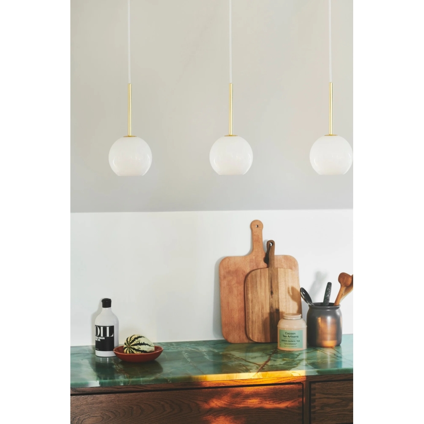 Nordlux - FRANCA cable-suspended pendant light, 1x E14/40W/230V, white