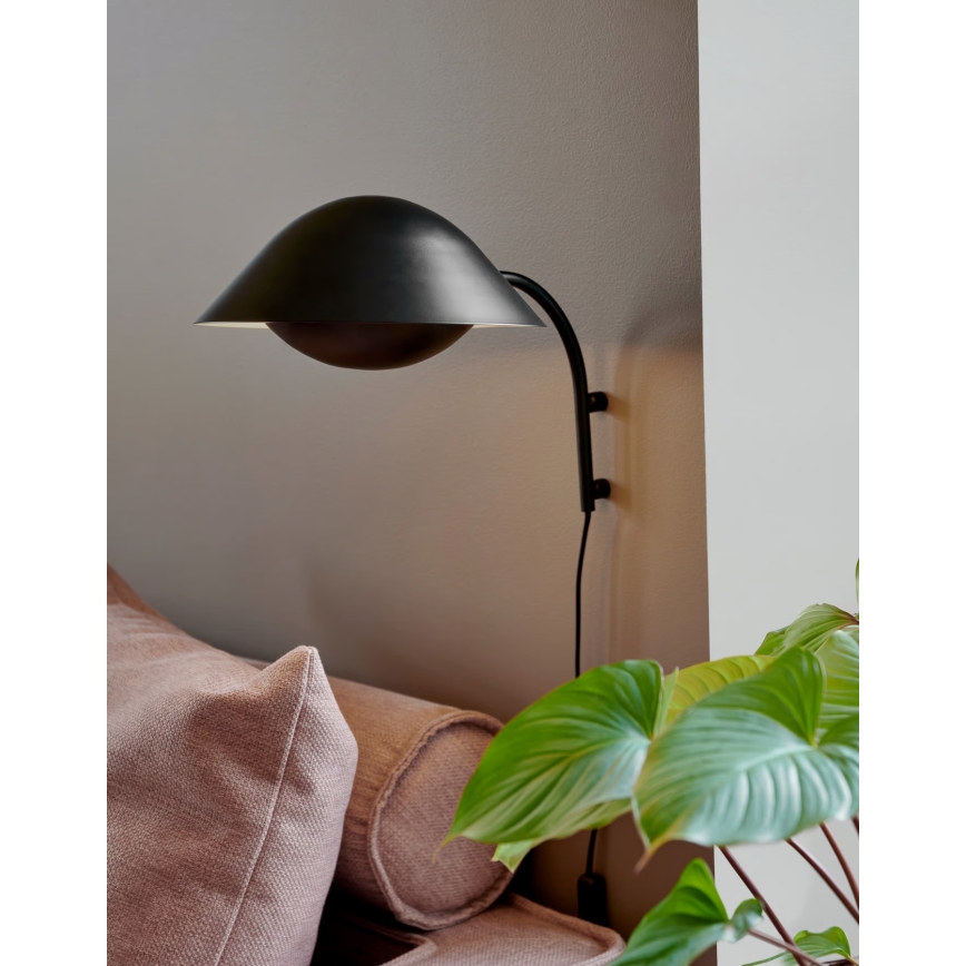Nordlux - FREYA Wall Light 1xE14/40W/230V Black