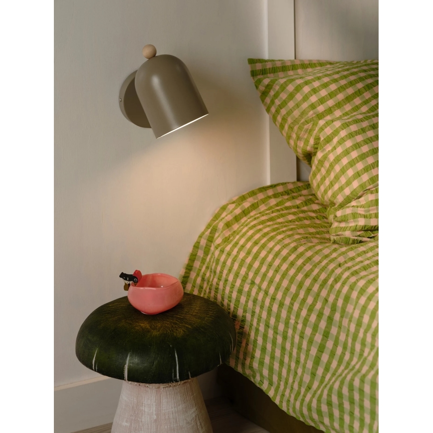 Nordlux - GASTON wall-mounted spotlight 1xE27/15W/230V brown