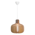 Nordlux - HAZO pendant light on cord 1xE27/60W/230V beige