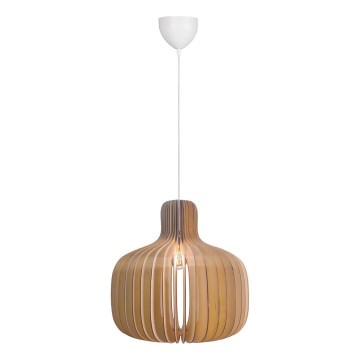 Nordlux - HAZO pendant light on cord 1xE27/60W/230V beige