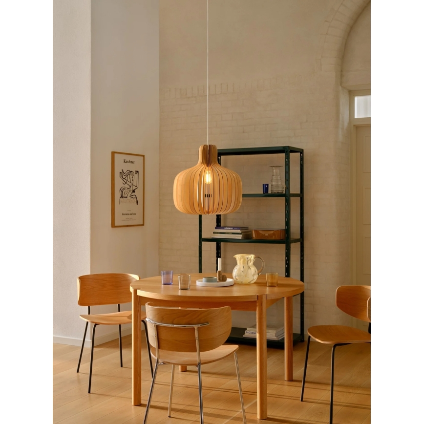 Nordlux - HAZO pendant light on cord 1xE27/60W/230V beige