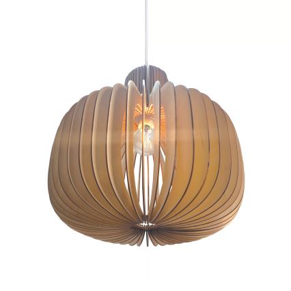 Nordlux - HAZO pendant light on cord 1xE27/60W/230V beige