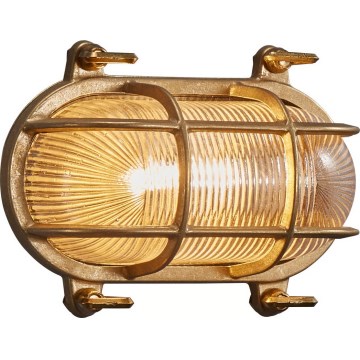 Nordlux - HELFORD Outdoor Wall Light 1x E27/12.5W/230V IP64 Brass