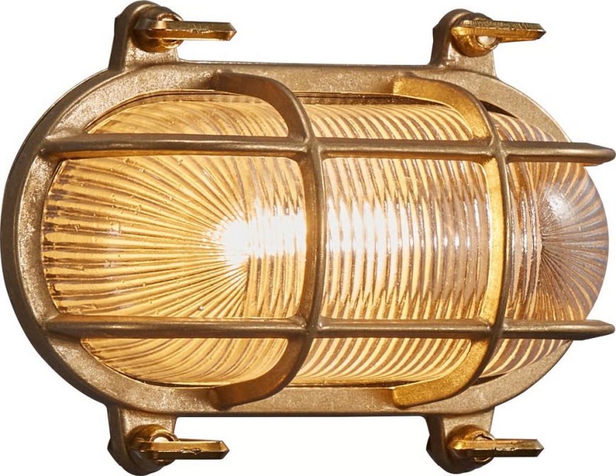 Nordlux - HELFORD Outdoor Wall Light 1x E27/12.5W/230V IP64 Brass