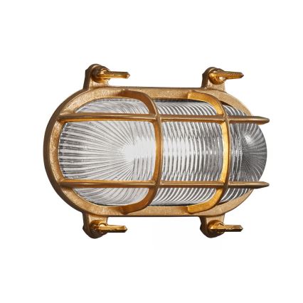 Nordlux - HELFORD Outdoor Wall Light 1x E27/12.5W/230V IP64 Brass