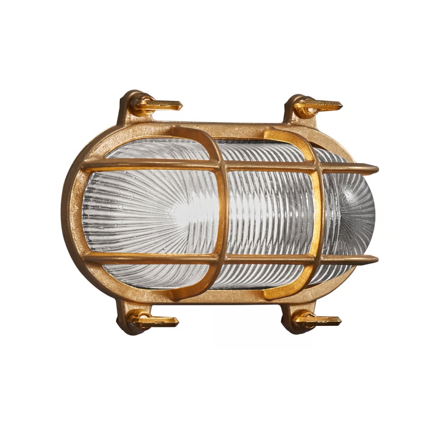 Nordlux - HELFORD Outdoor Wall Light 1x E27/12.5W/230V IP64 Brass