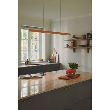 Nordlux - LED Dimmable pendant on cable ILGAS LED/47W/230V 3000K beige/white/ash 115 cm