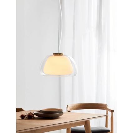 Nordlux - JELLY Cable Pendant Light 1xE27/40W/230V White/Clear