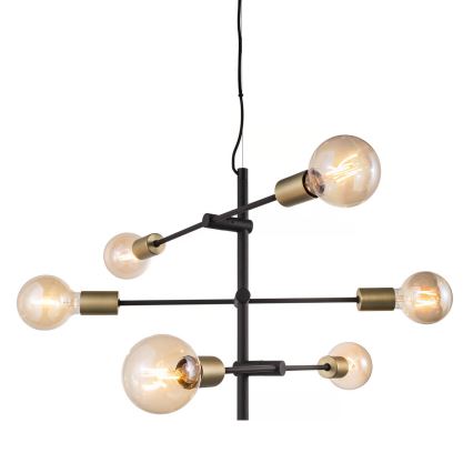 Nordlux - JOSEFINE cable-hung chandelier 6xE27/25W/230V