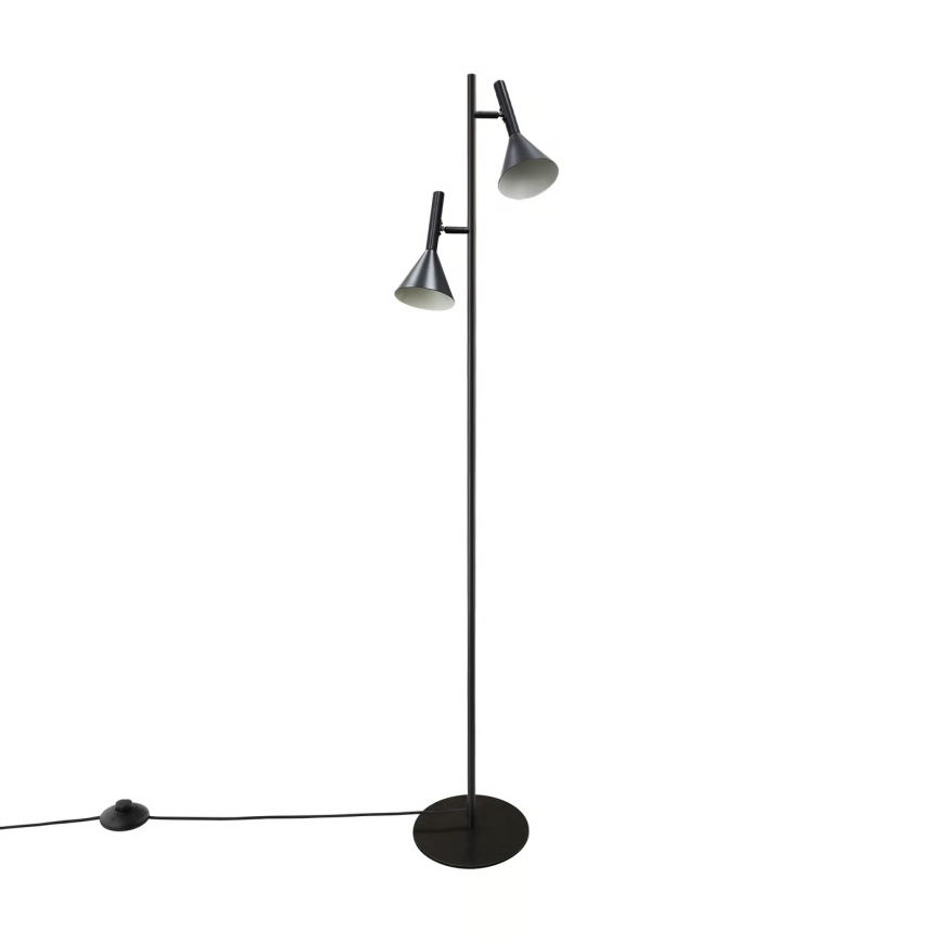 Nordlux - KELVIS Floor Lamp 2xGU10/12W/230V Black