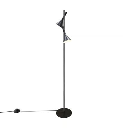 Nordlux - KELVIS Floor Lamp 2xGU10/12W/230V Black