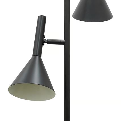 Nordlux - KELVIS Floor Lamp 2xGU10/12W/230V Black