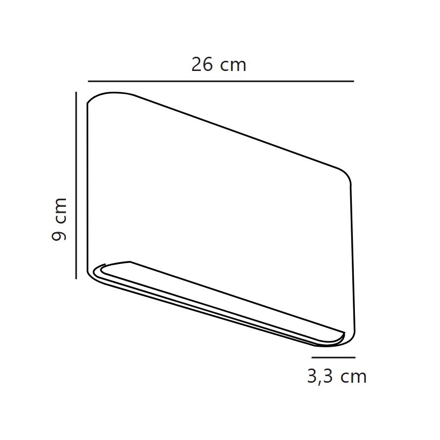 Nordlux - KINVER LED Outdoor Wall Light 10W/230V IP54 White