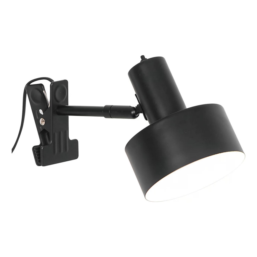 Nordlux - Lamp with a clip MATIS 1xE27/15W/230V black