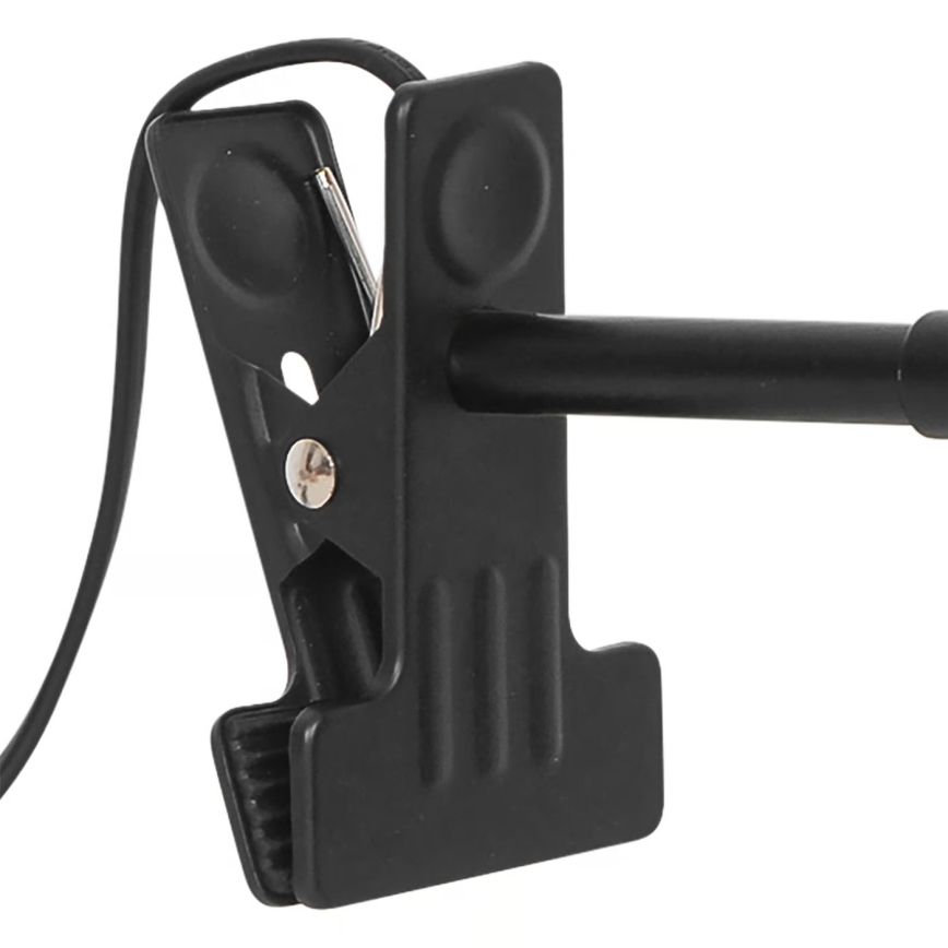 Nordlux - Lamp with a clip MATIS 1xE27/15W/230V black