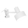 Nordlux - Lamp with a clip MATIS 1xE27/15W/230V white