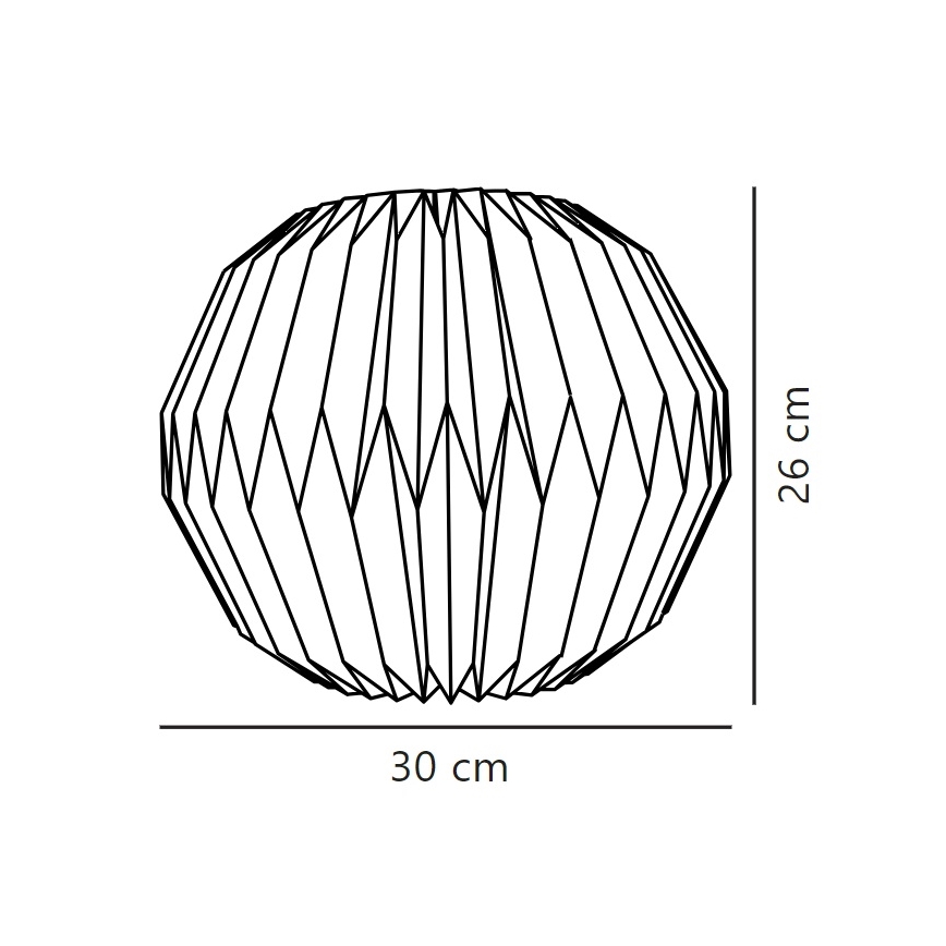 Nordlux - Lampshade for chandelier BELLOY E27 d. 30 cm