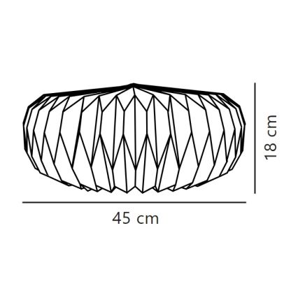 Nordlux - Lampshade for chandelier BELLOY E27 d. 45 cm