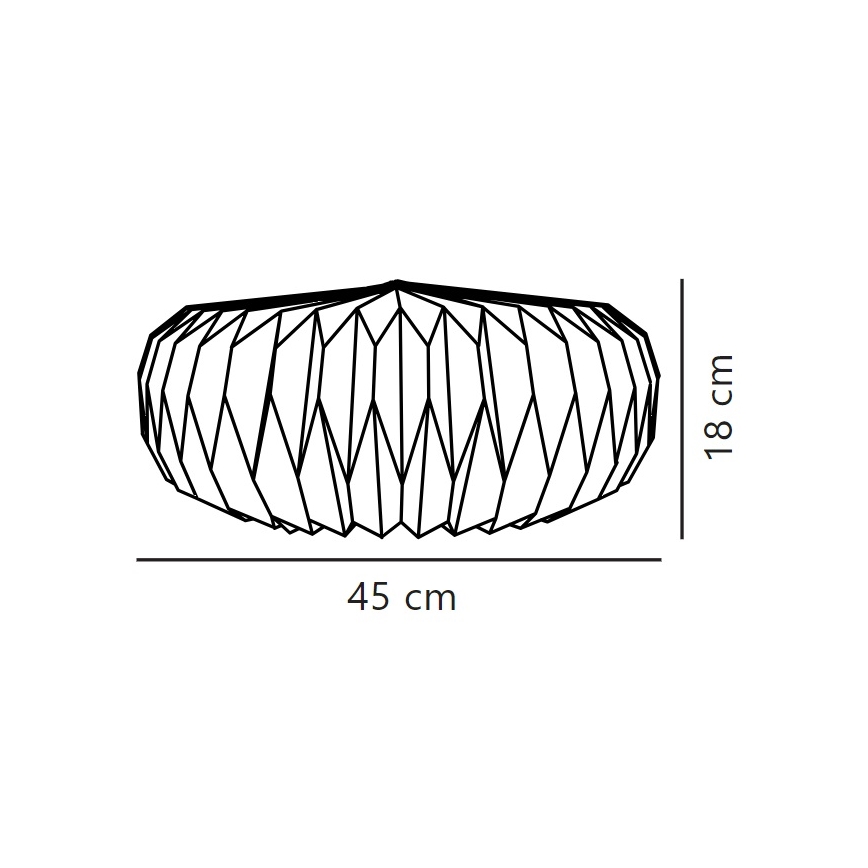 Nordlux - Lampshade for chandelier BELLOY E27 d. 45 cm