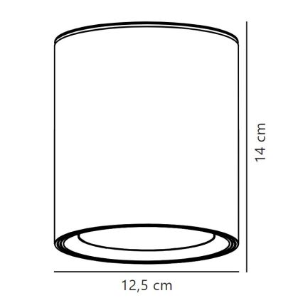 Nordlux - Dimmable LED Bathroom Spotlight LANDON LED/6,5W/230V IP44 White