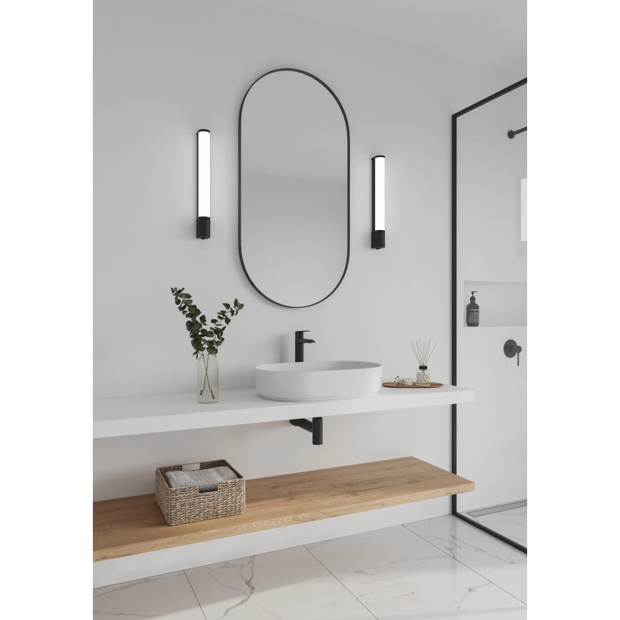 Nordlux - LED Bathroom mirror light MALAIKA LED/6W/230V 3000K IP44 black