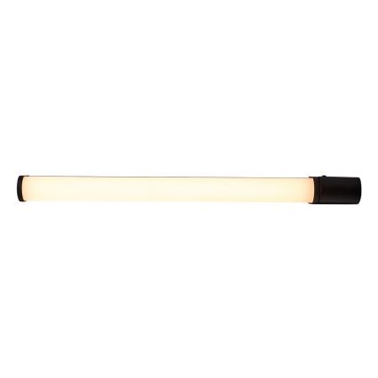 Nordlux - LED bathroom mirror light with integrated socket MALAIKA LED/15W/230V IP44 68.4 cm black