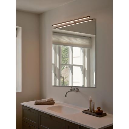 Nordlux - LED Bathroom mirror lighting MARLEE LED/11,5W/230V 3000K IP44 black