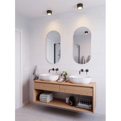 Nordlux - LED Bathroom spotlight LANDON LED/6,5W/230V IP44 black