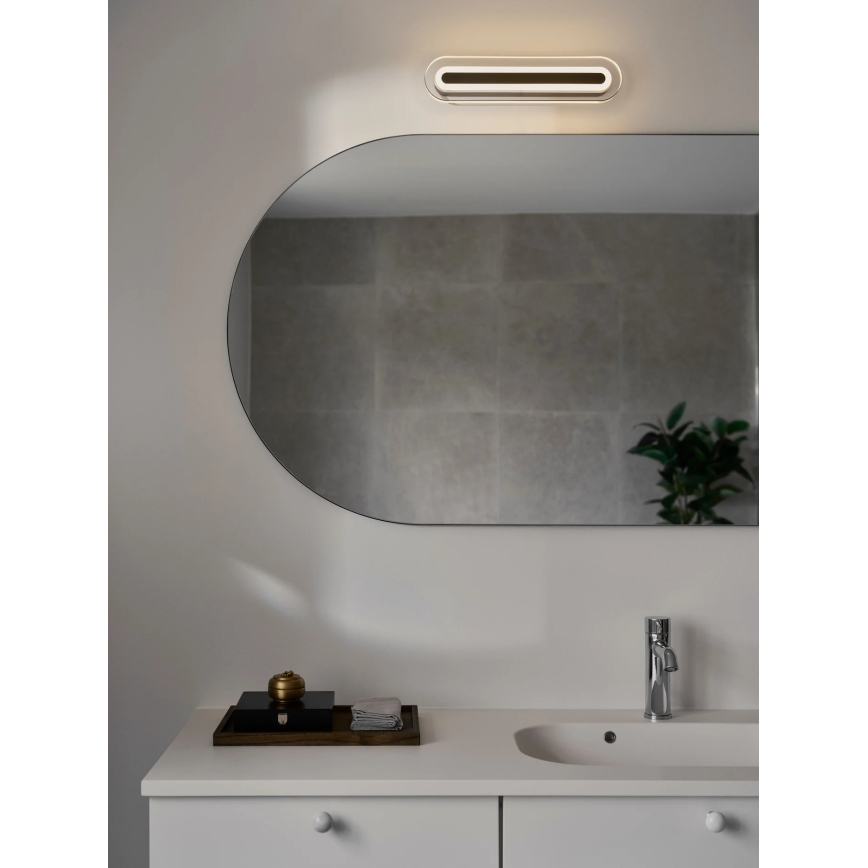 Nordlux - LED Bathroom Wall Light CAVARA LED/11W/230V 3000/4000K IP44 black