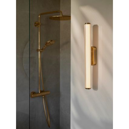 Nordlux - VIRELLE LED Dimmable Bathroom Wall Light LED/12W/230V 3000/4000K IP44 Brass