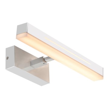 Nordlux - LED Dimmable bathroom mirror lighting OTIS LED/14W/230V IP44 40 cm silver