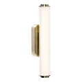 Nordlux - LED Dimmable Bathroom Wall Light VIRELLE LED/8W/230V 3000/4000K IP44 Brass