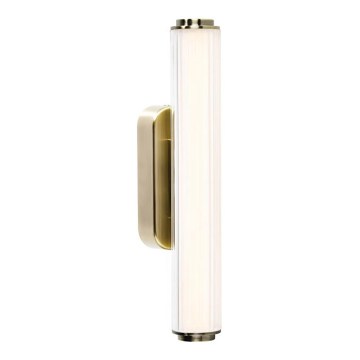 Nordlux - LED Dimmable Bathroom Wall Light VIRELLE LED/8W/230V 3000/4000K IP44 Brass