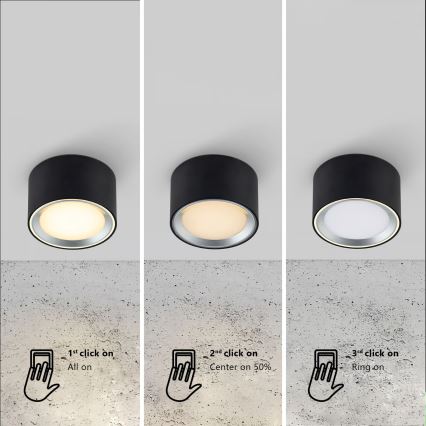 Nordlux - LED Dimmable ceiling light FALLON LED/5,5W/230V 2700K white