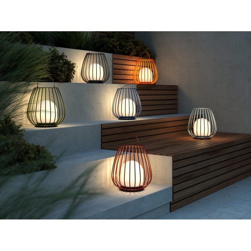 Nordlux - LED Dimmable outdoor portable light JIM TO-GO LED/3W/3,7V IP54 5000 mAh black