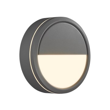 Nordlux - LED Dimmable outdoor wall light AVA SMART LED/9,5W/230V 2700K IP54 grey