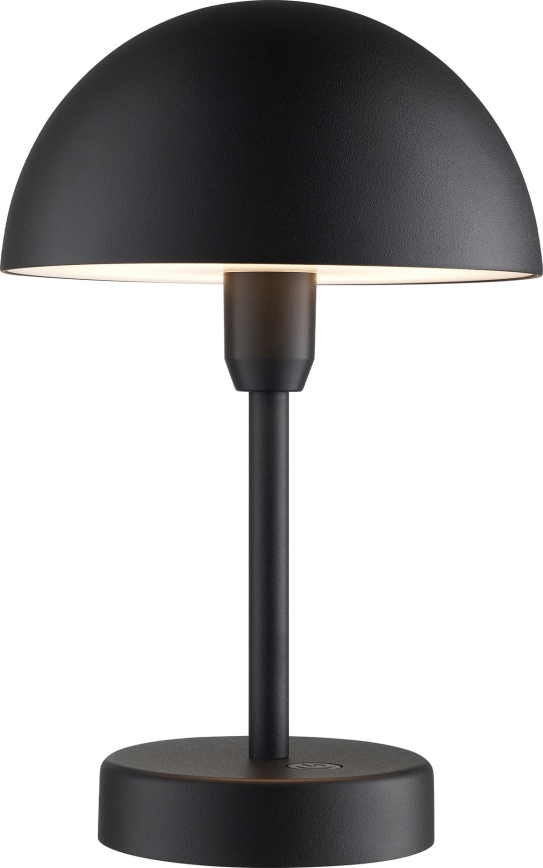 Nordlux - LED Dimmable rechargeable outdoor table lamp ELLEN LED/2,8W/3,7V IP44 black