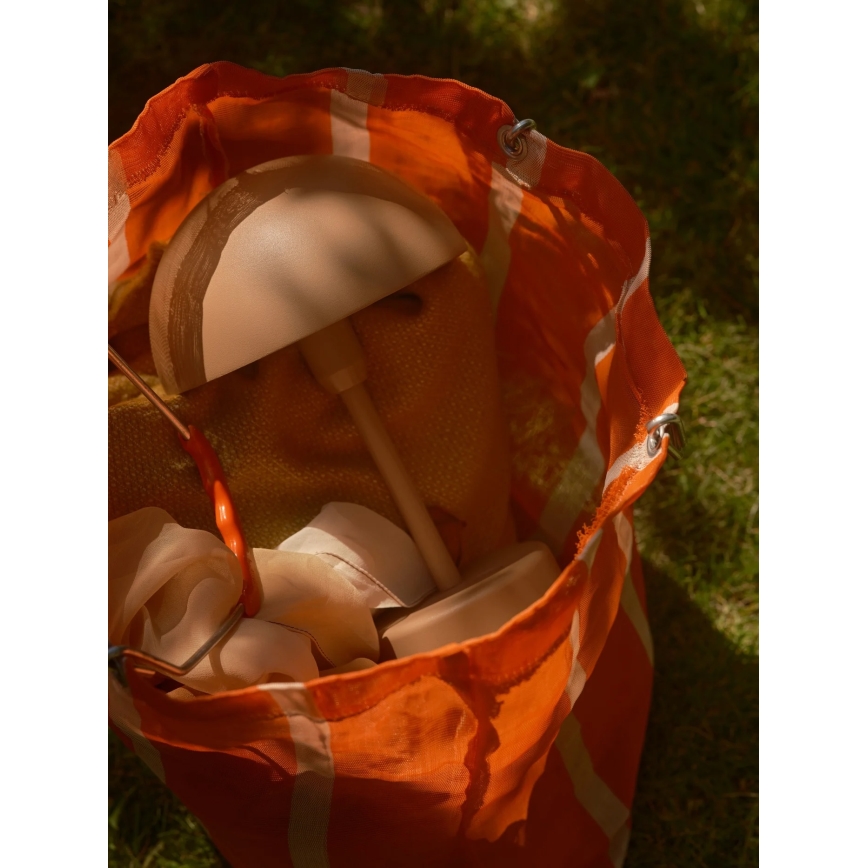 Nordlux - ELLEN LED Dimmable Rechargeable Outdoor Table Lamp, 2.8W/3.7V, 2200 mAh, IP44, Brown