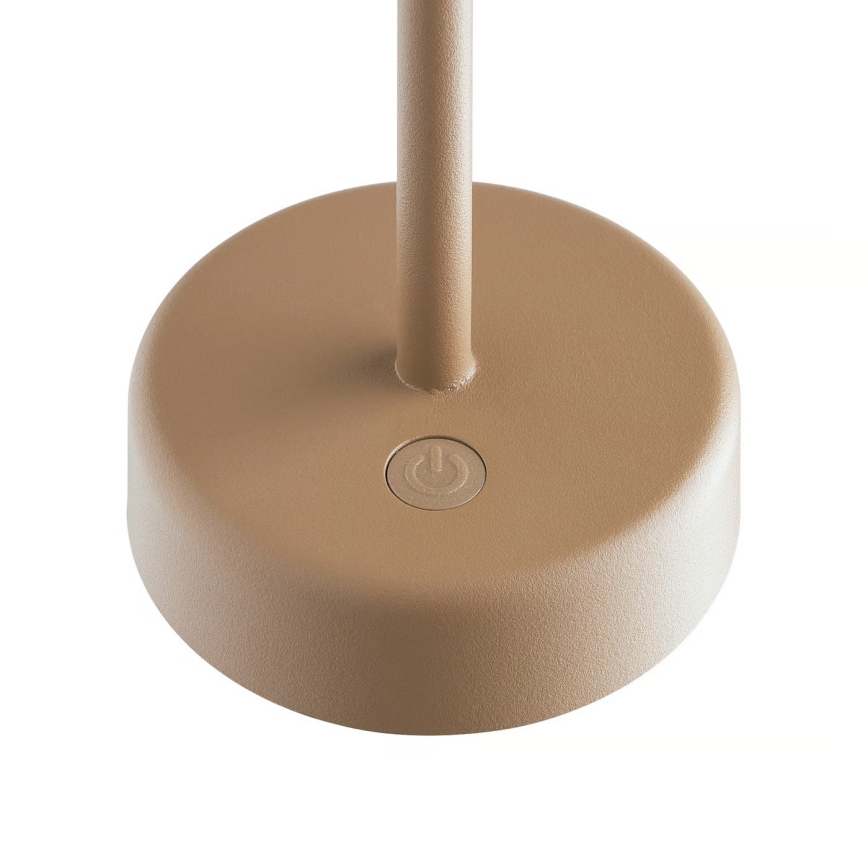 Nordlux - ELLEN LED Dimmable Rechargeable Outdoor Table Lamp, 2.8W/3.7V, 2200 mAh, IP44, Brown