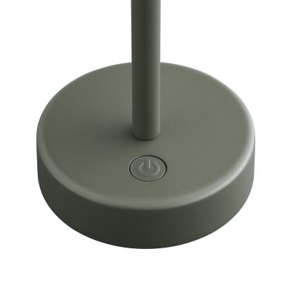 Nordlux - LED Dimmable rechargeable outdoor table lamp ELLEN LED/2,8W/3,7V IP44 green